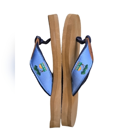 2008 US OPEN TORREY PINES golf sandals flip flops beach coastal lightweight M-L - Picture 6 of 9